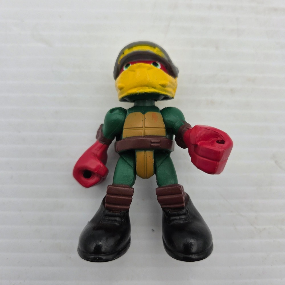 TMNT Half Shell Heroes Raphael Boxer Figure 2.5 Inch Ninja Turtles Playmates